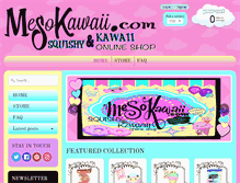 Tablet Screenshot of mesokawaii.com